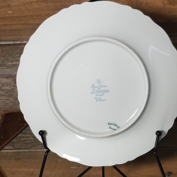 Valence by Porcelaine de Limoges France Salad Plate - 1960's - Picture 3 of 5